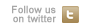 Follow us on Twitter